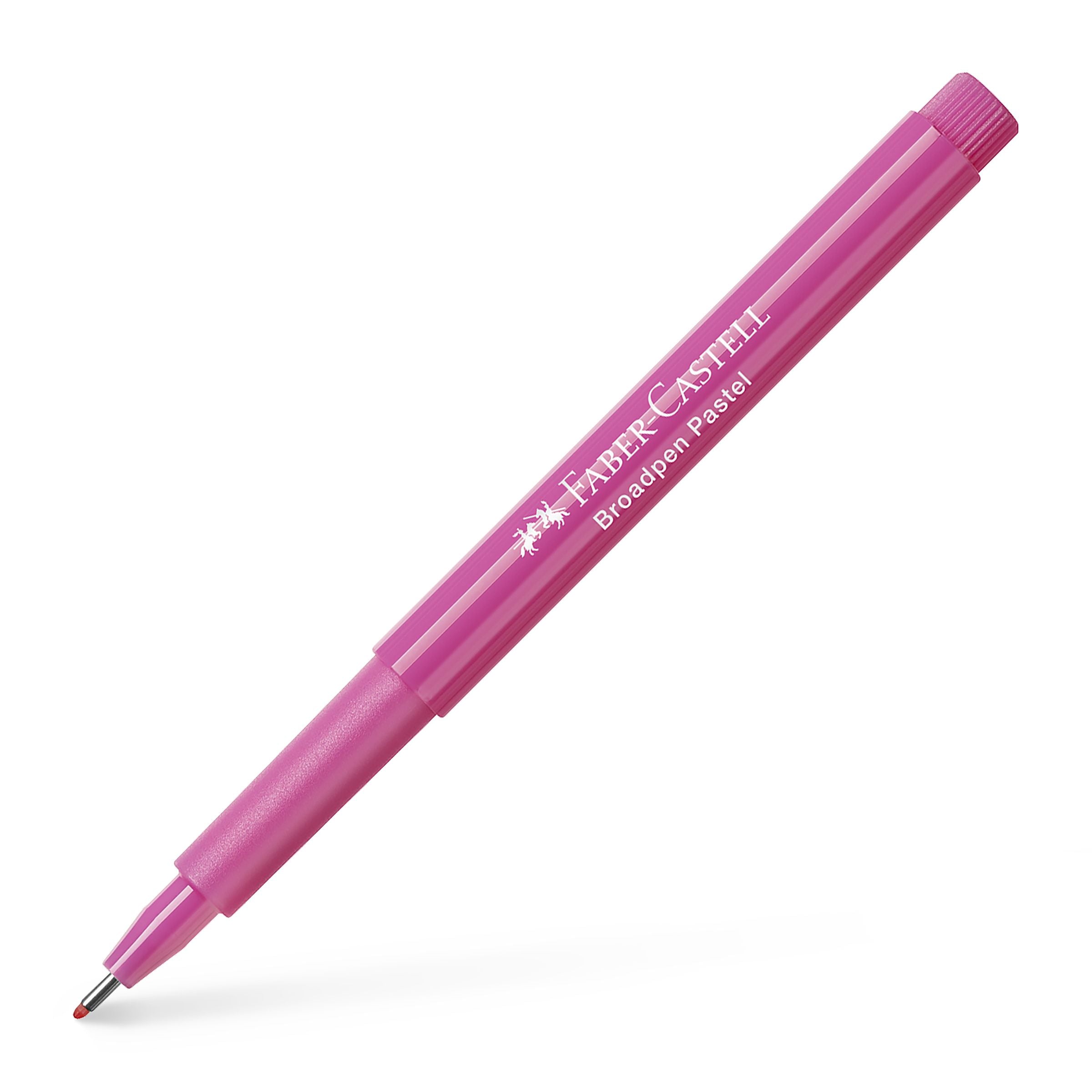 LINER 0.8MM PURPURIU PASTEL BROADPEN 1544 FABER-CASTELL LINER 0.8MM PURPURIU PASTEL BROADPEN 1544 FABER-CASTELL